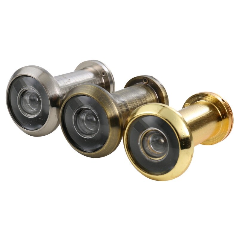 Safety Door Viewer Peephole Front Door Viewer With Privacy Cover 180-Degree Door Viewer