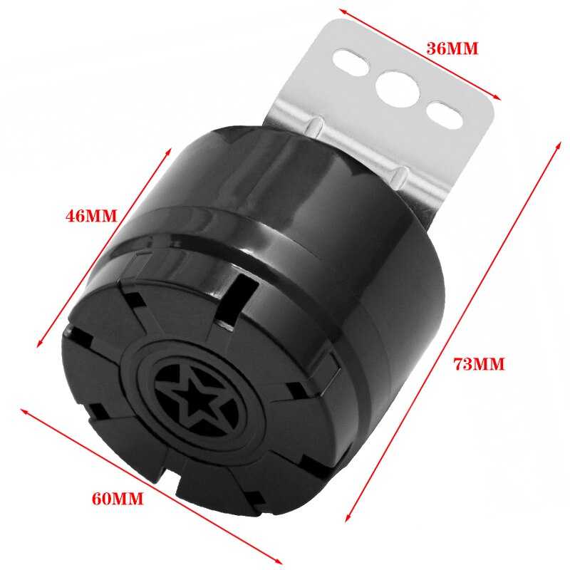 Multi-tone Reverse Backup Warning Alarm Super Tone Loud Horn Car Reversing Alarm For Motorcycles Cars Truckboat