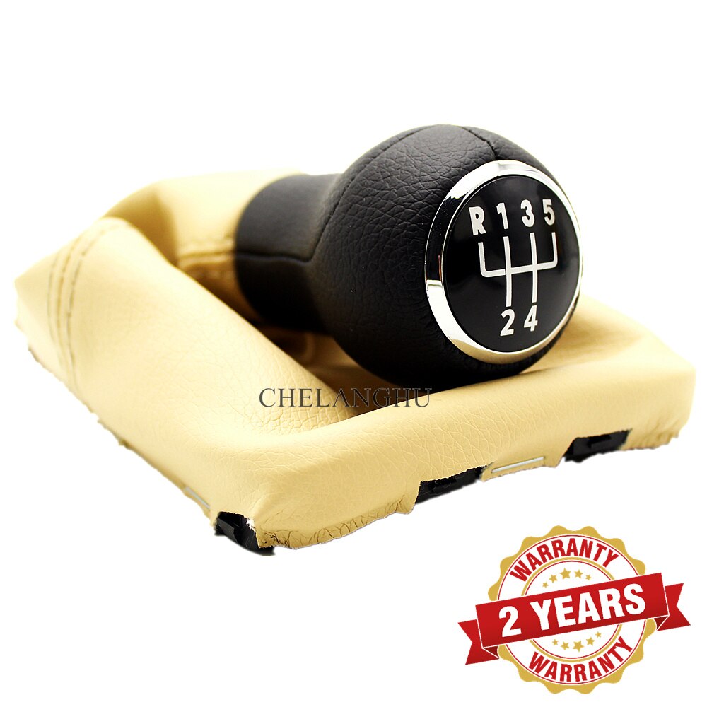 For VW Beetle 1998 1999 2000 2001 2002 2003 2004 2005 2006 2007 Car 5 Speed Gear Stick Shift Knob Beige Giator