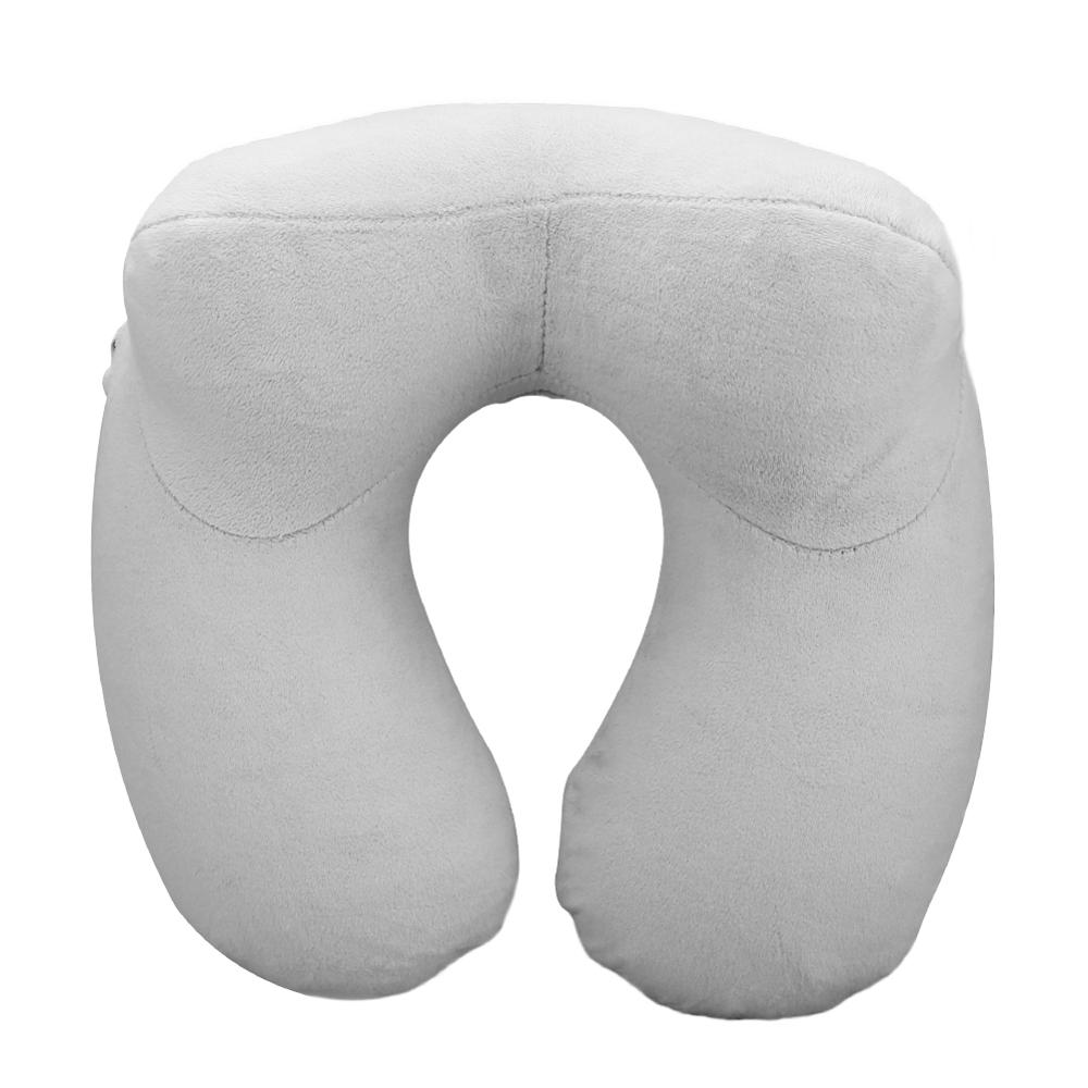 Memory Foam Reiskussen Hals Ondersteuning Kussen Voor Trein Vliegtuig Auto Bus Camping Slapen Rest U Vormige Kussen Handgemaakte: Inflated C