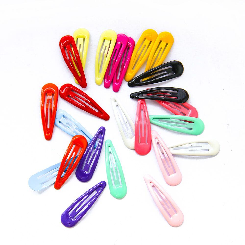 24pcs/Set Snap Hair Clip Baby Girl Pins Accessories Barrette BB Hair Pins for Kids Girls Barrettes Baby Hair Pin