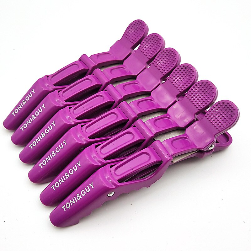 Pinza de cocodrilo especial para salón de belleza familiar, pinza de cocodrilo Tony, cubierta de partición, Clip permanente, antideslizante, suave, herramienta de modelado: 1