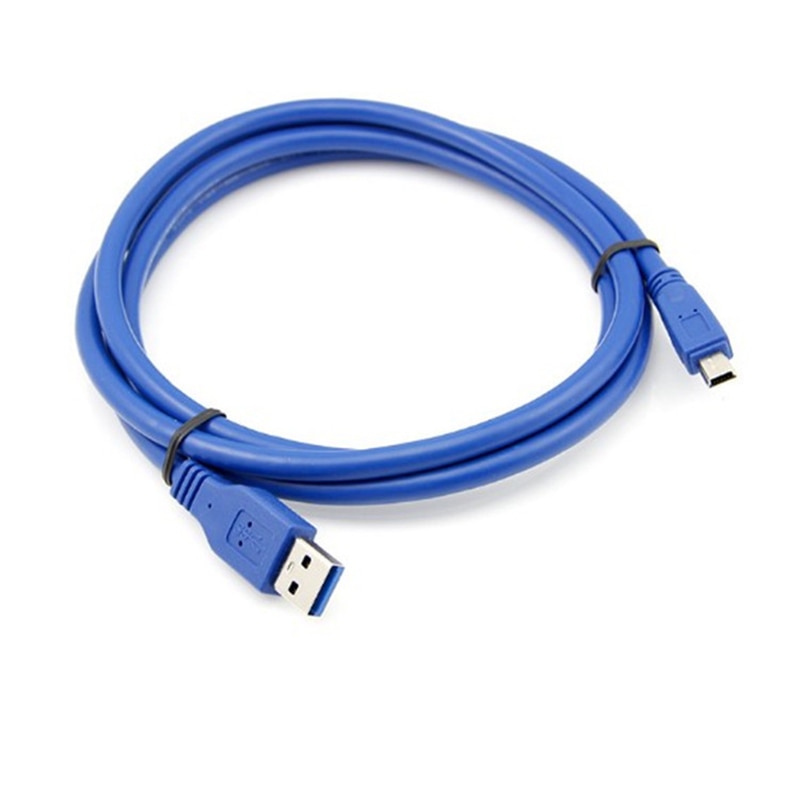 Usb 3.0 a han til mini 10 pin b forlængerkabelledning til tabletter camcorders hub hdd-stik