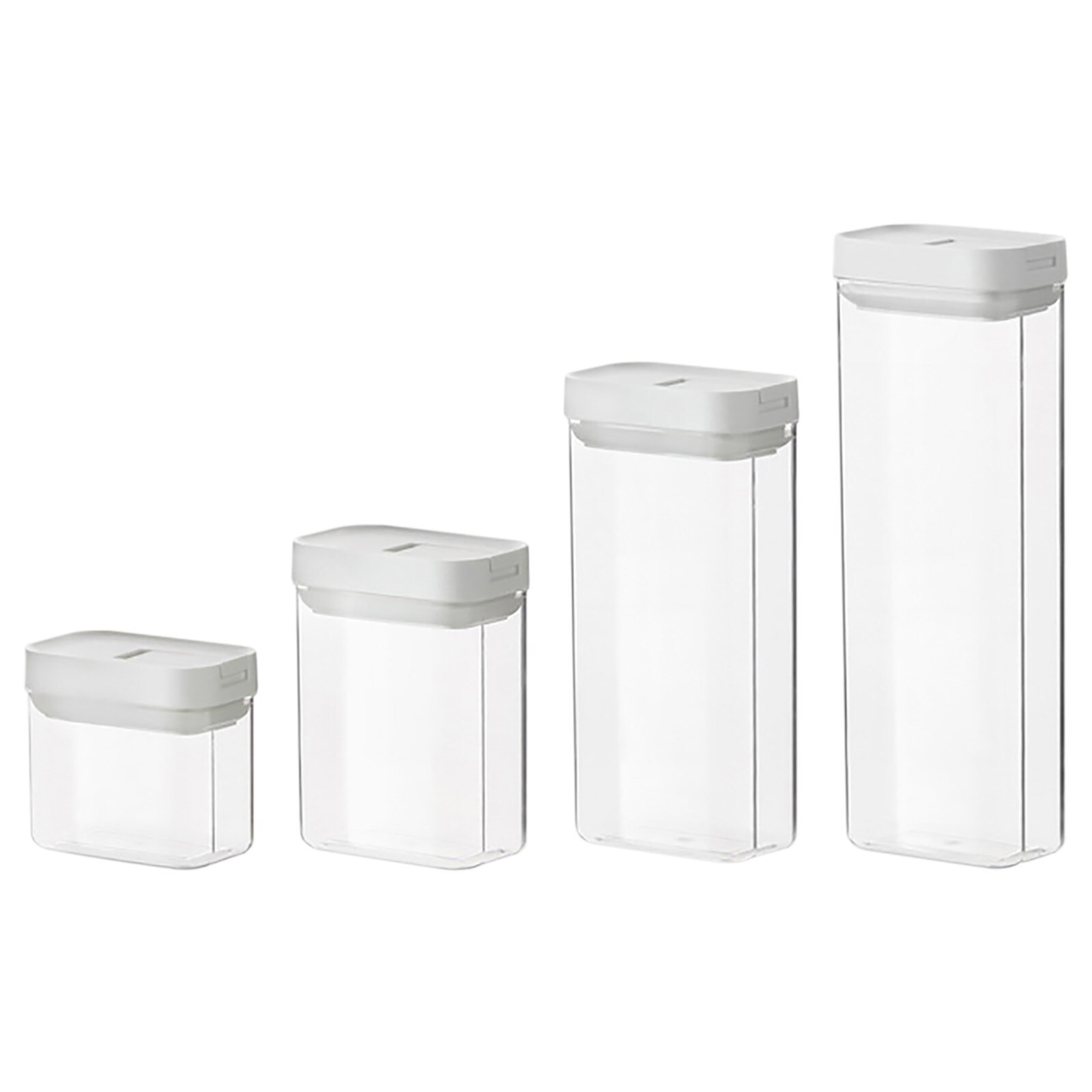 Snack Storage Buckets Sealed Moisture-proof Containers Sealed Cans Torage Box Sealed Moisture-proof Storage Tank Organizer: Default Title