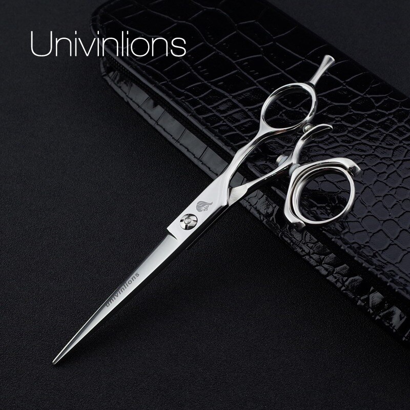 6 &quot;440C Professionele Japan Haar Schaar Japanse Kappers Schaar Roterende Duim Scharen Swivel Duim Schaar Rotary Shear: 1 cutting scissor
