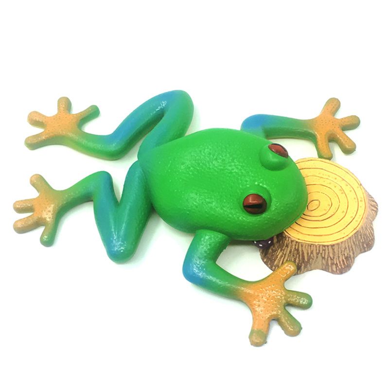 Big Green Frog Antistress Ball gioca scherzo Gag Toy rana in gomma morbida