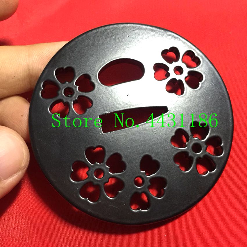 Handgemaakte Diy Iron Tsuba Menuki Japanse Samurai Zwaard Katana Wakizashi Tanto Bevestigingen Montage