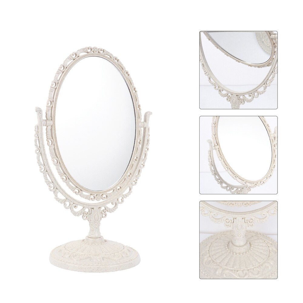 Espejo de tocador Vintage para maquillaje, 1 unidad