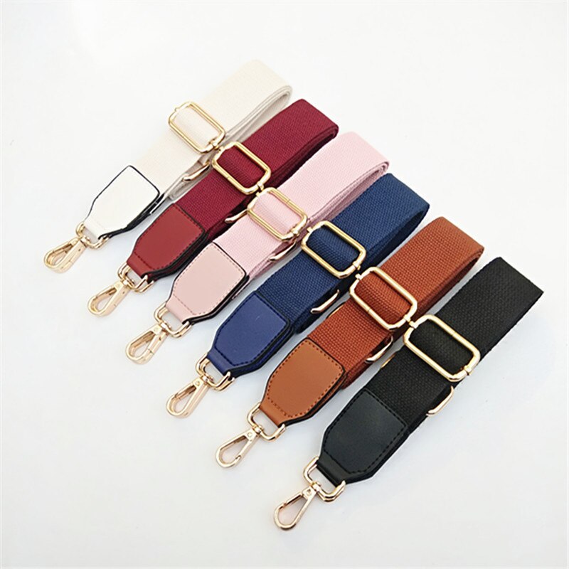 Nylon And Cotton Leather DIY Bag Strap Women For Crossbody Shoulder Bag Handbag Accessories Replacement Belts Straps