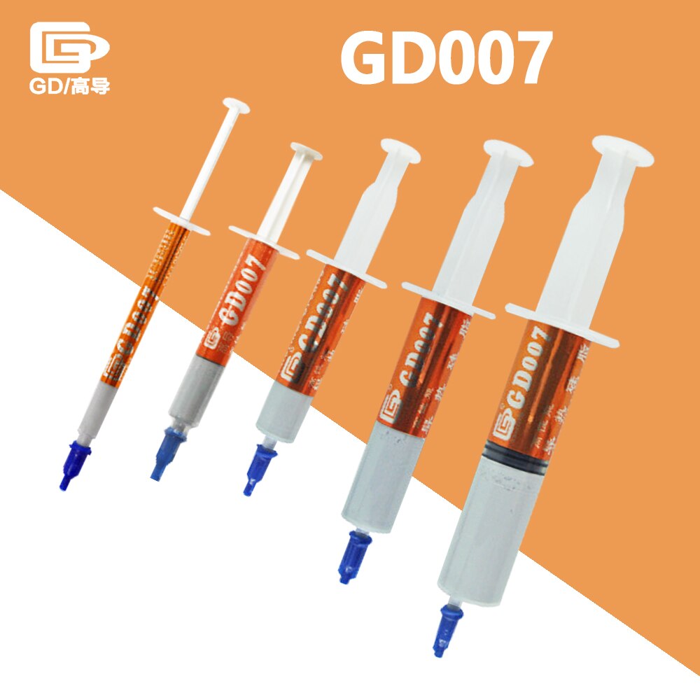 GD007 Thermal Conductive Grease Paste Cooler Cooling Fan Silicone Plaster Heat Sink Compound High Performance 6.8W/mk