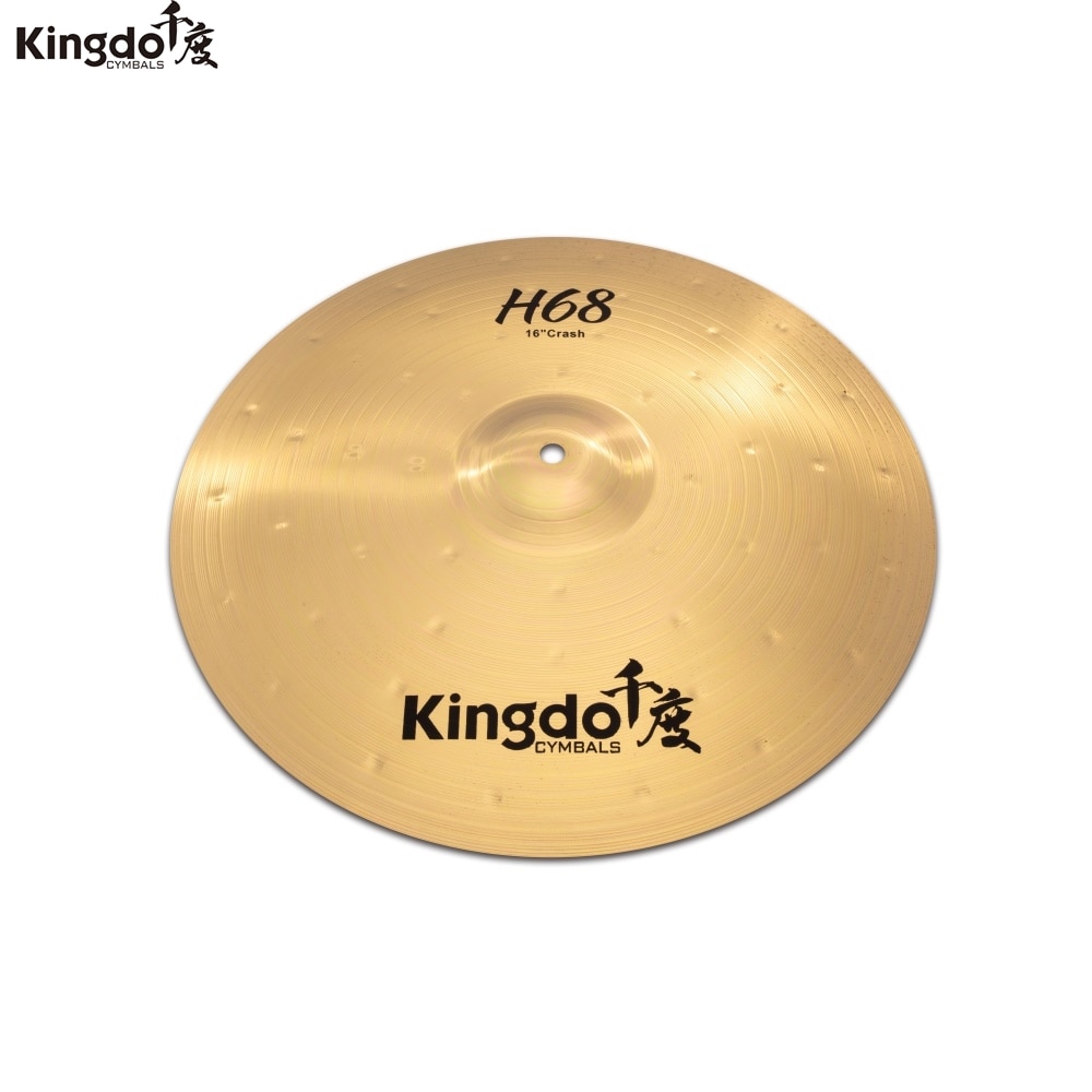 Kingdo H68 series 16"crash cymbal for drums