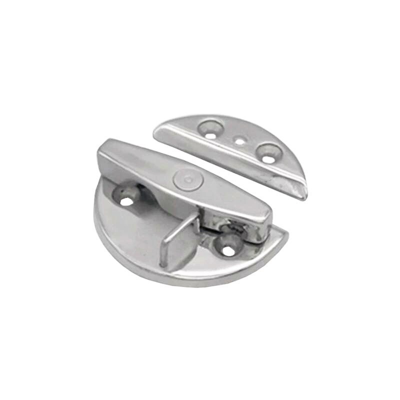 Marine Grade Stainless Steel 316 Boat Door Cabinet Round Turn Button Twist Catch Latch Marine Hardware Accessories