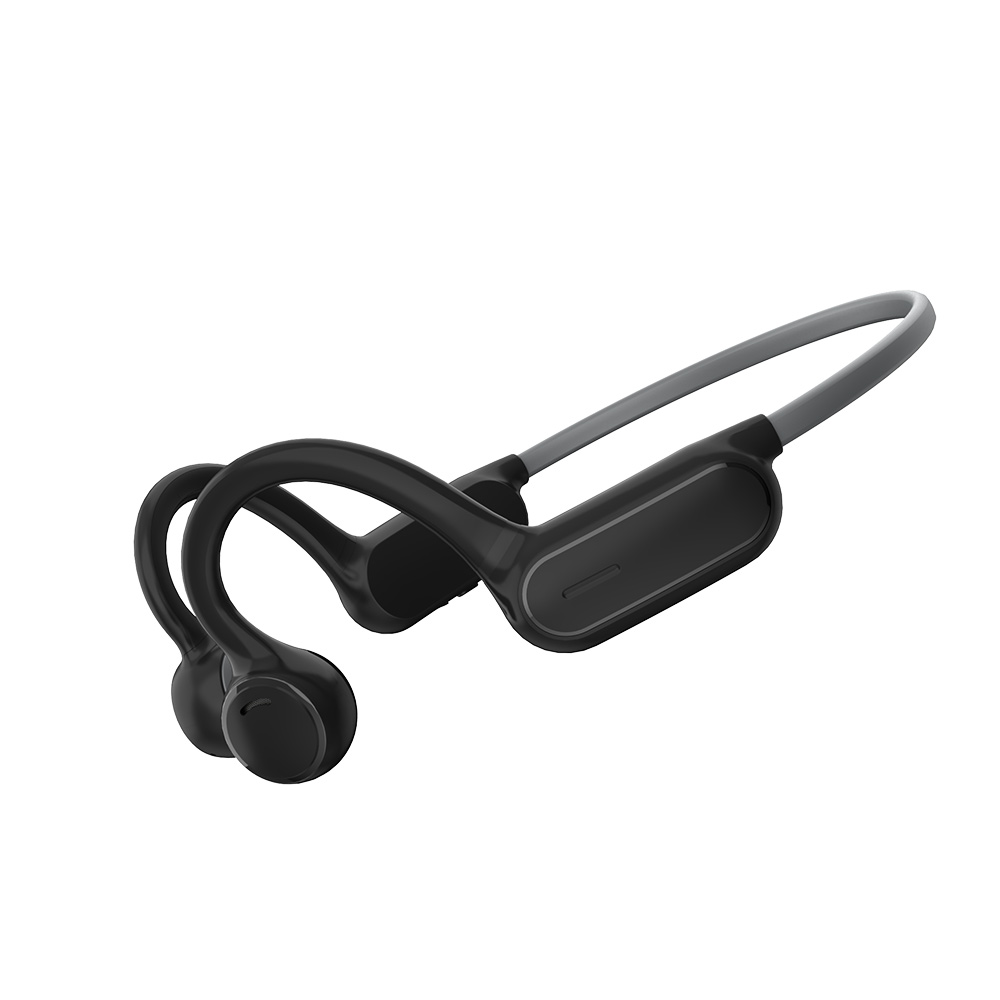 SHODA Openear Duet Bone Conduction Headphones Sports Headphones Bass IPX5 Waterproof Wireless Earphone Headset: A1 Gray