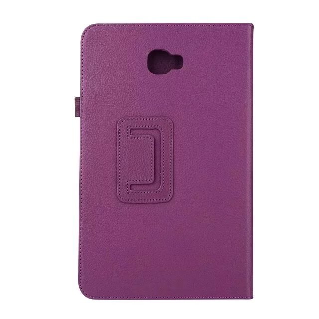 Voor Samsung Galaxy Tab Een 10.1 T580 T585 A6 Stand Cover Pu Leather Case Voor Samsung Tab A6 10.1 SM-T580N T585 SM-T585 10 1: 6