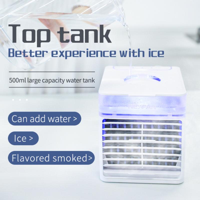 Mini ventilateur de bureau USB, refroidisseur d'air Portable, climatiseur, humidificateur, purificateur, accessoires de bureau et de maison