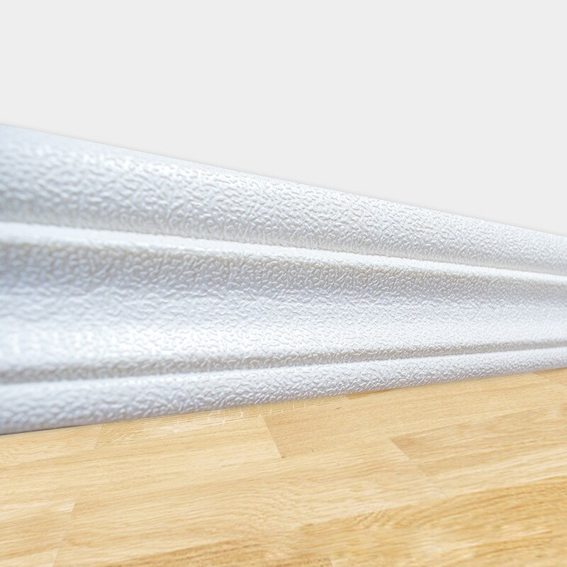 2.3M Length 3D Foam Wall Stickers Waterproof Waist Line Living Room Kitchen Baseboard Self-Adhesive Vintage Wallpaper Border: 01