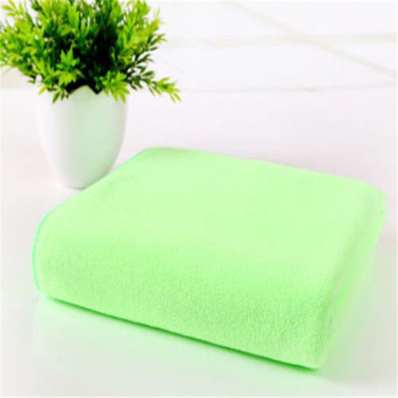 70 x 140cm mikrofiber resehandduk absorberande fiber strandtorkande tvättlapp dusch badkar dusch mikrofiber resehandduk: K