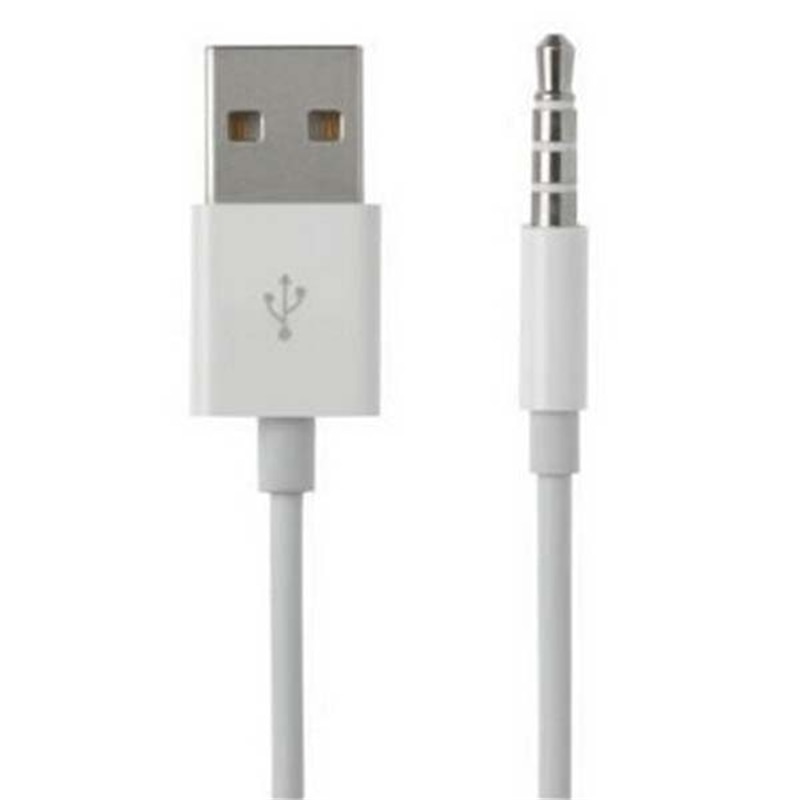 3.5Mm Jack Naar Usb 2.0 Data Sync Power Cable Cord Adapter Oplader Kabels Voor Apple Voor Ipod Shuffle Nuttig