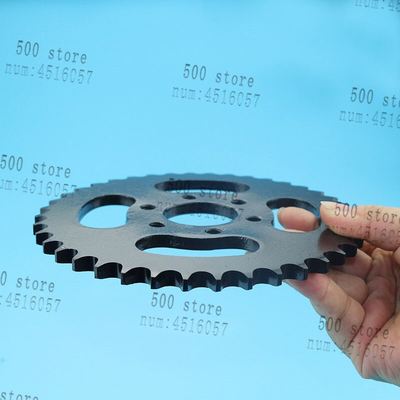 good Black Steel sprocket 428 40T tooth 37 mm 6 hole rear chain sprockets for 4 wheel ATV Motorcycle