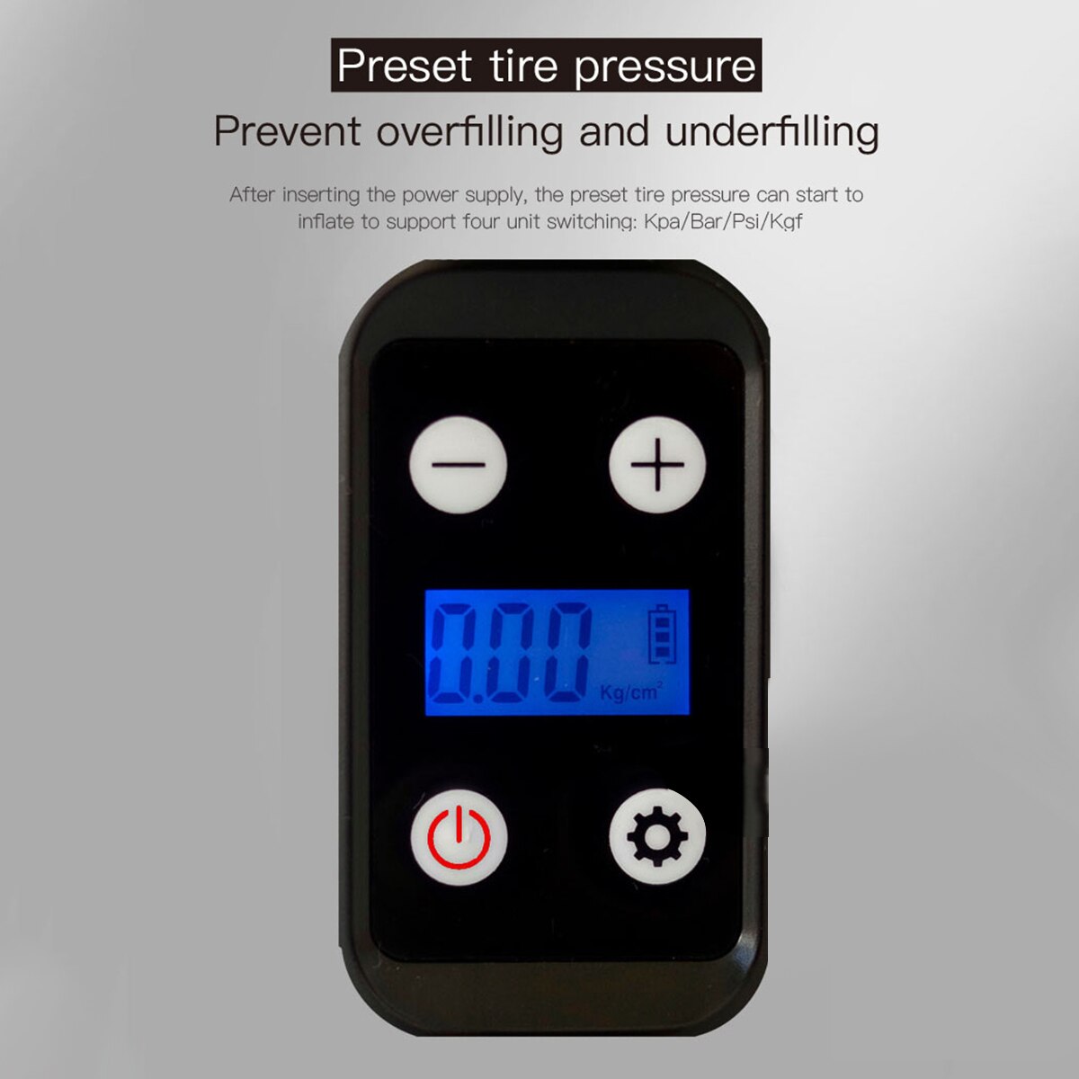 6000mAh Cordless Air Pump 12V 150PSI USB Rechargeable Portable Air Compressor Pump LED Power Bank Digital Tyre Inflator