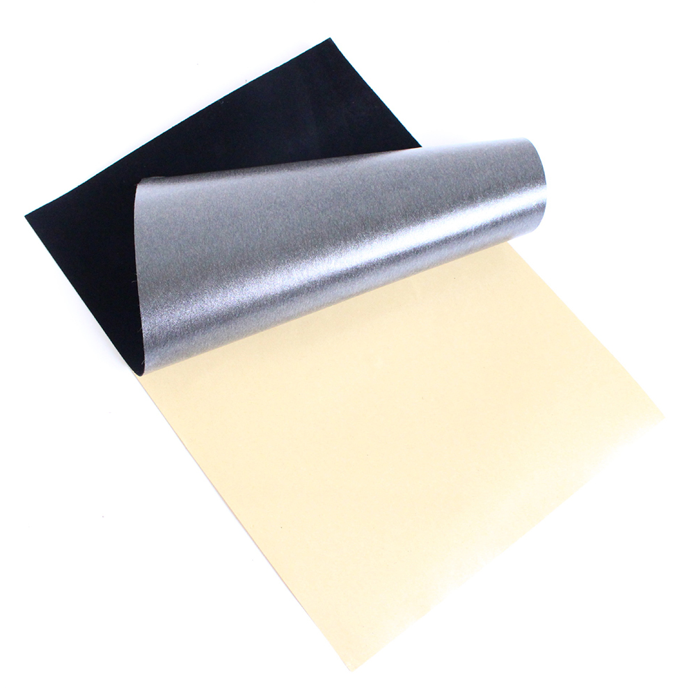 Sorte filtstof klæbende ark med klæbrig lim tilbage til kunst & håndværk smykkeskrin liner møbler beskyttelsespuder: Default Title
