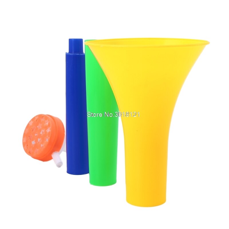 Trompeta de fútbol para chico de porristas, balón de fútbol, Vuvuzela, ROU_1008,