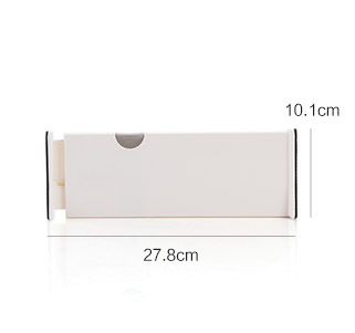 Lade Telescopische Divider Garderobe Lade Telescopische Divider Garderobe Gelaagde Plastic Baffle Board Opslag En Sorteren Partitie: Default Title