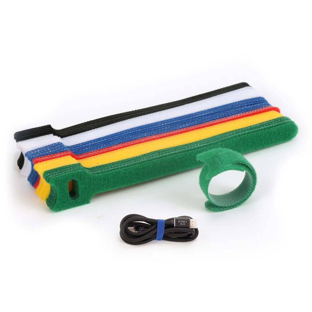 Reusable ties Hook and loop fastener Tape Nylon velcros Cable Ties velcros Strap wire