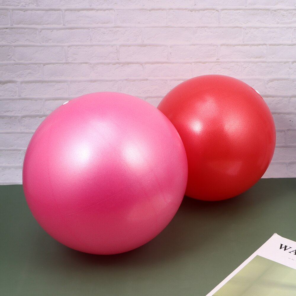 2 st förtjockning frostat yogaboll anti burst fitness boll mini balanseringsboll tränings gymnastik boll för fitness gym användning  (15-3