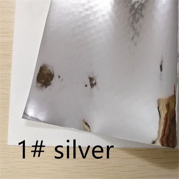 7.6 x 12 tuuman yksivärinen kiiltävä vinyylikangas: 1