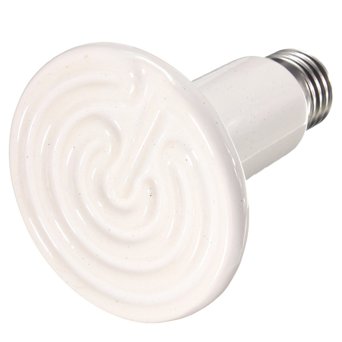 Heating Lamp Infrared Emitter Ceramic Heated Bulb 220V For Pet Reptile 25W-200W 90MM*105MM: White 75 W