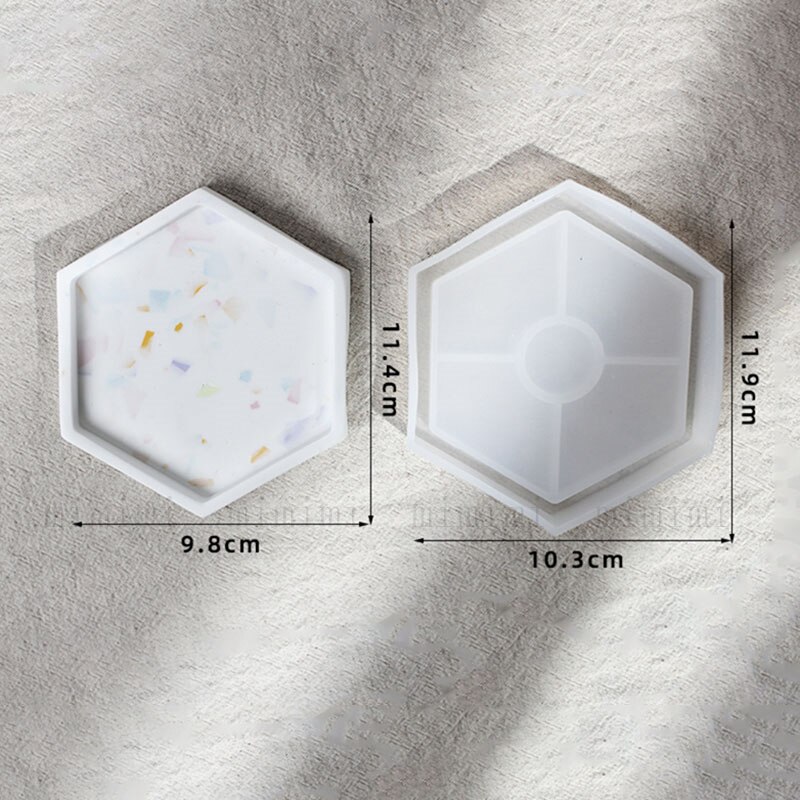 Lastryko taca silikonowa świeca zapachowa podstawa taca betonowa tynk forma w kształcie tacy Jesmonite forma okrągła owalna kwadratowa płyta: C