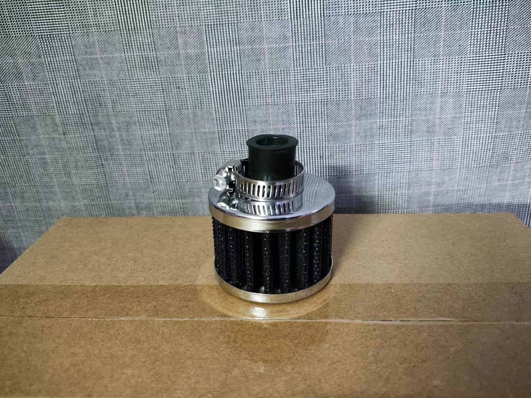 K&N Motorfiets Mini 12mm Universele Filter 13963-4 Voor Koude Lucht High Flow Carterontluchting Auto Accessorie KN Inlaatluchtfilters: Lavendel