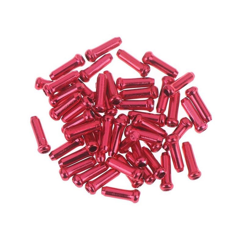 50 Stks/partij Fiets Brake Shifter Inner Cable End Cable Inner Shift Kabel Voor Brake Derailleur Caps Cap Tips Draad past