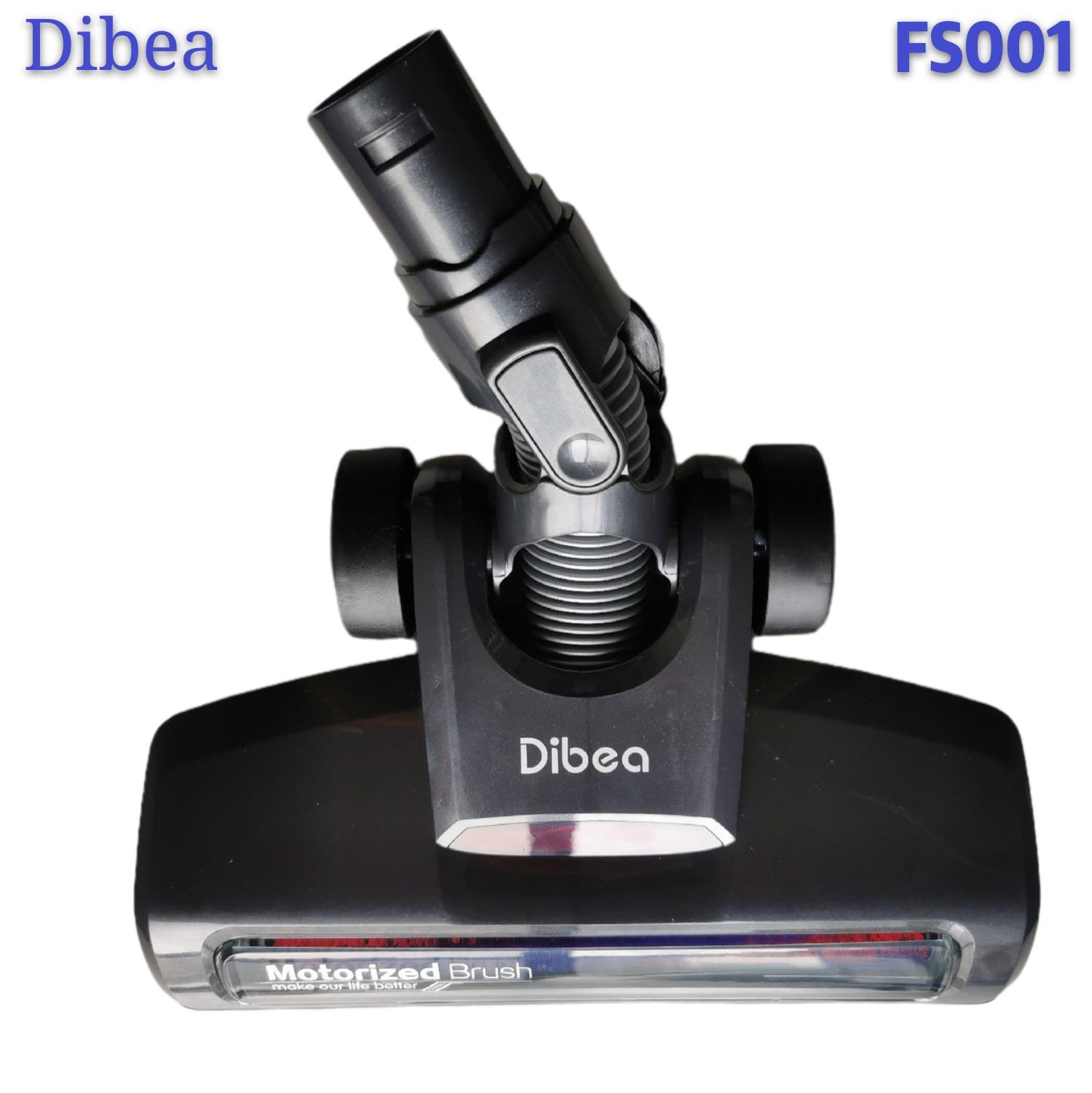 Dibea FS001 Original Black Cleaning Head Motorized Head for Dibea DW200/ Dibea D18 Vacuum Cleaner: white FS001