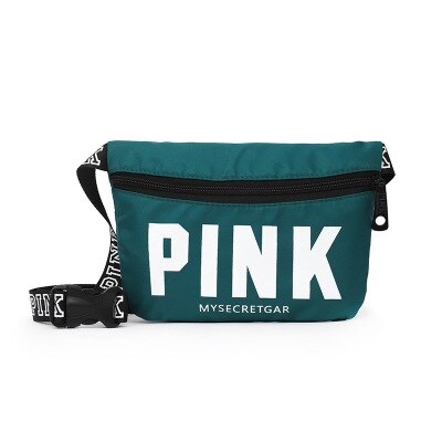 Women's Waist Bag Pink Fanny Pack Beach Diagonal Bag Card Holder Chest Bag Casual Heuptas Pockets Pouch Belt: Dark green