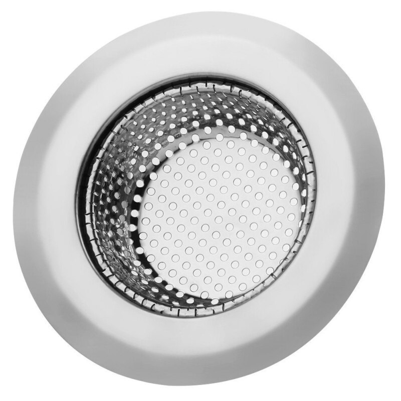 Roestvrijstalen spoelbak voor huishoudelijk gebruik, anti-verstopping afvoer, haarfilter voor de badkamer, schoonmaakmiddelen voor het schoonmaken