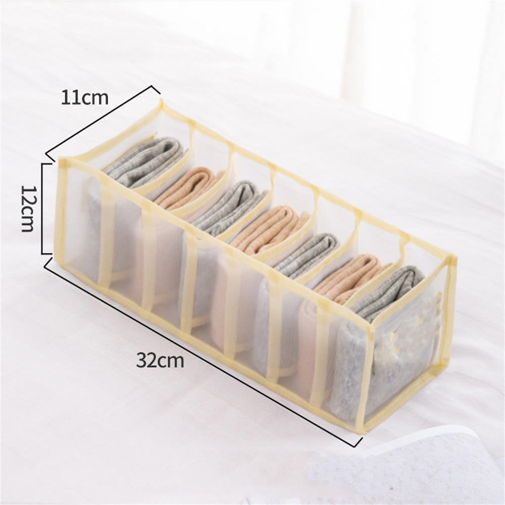 Kleidung Organizer Jeans Hosen Aufbewahrungsbox Kleiderschrank Schublade Organizer für Unterwäsche BH Krawatten T-Shirt Socken Organisationssystem: Burgunderrot