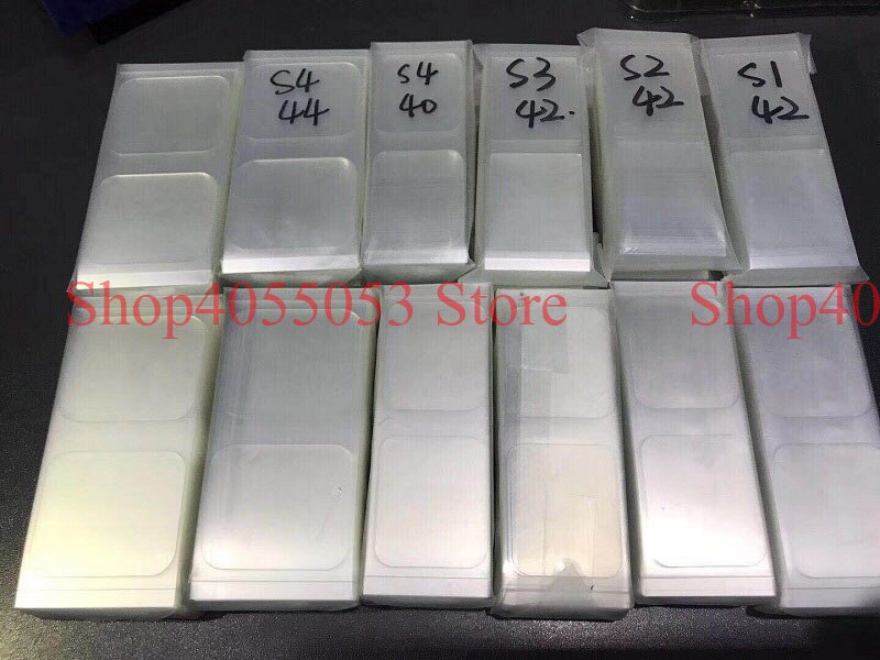 10 stücke OCA Optische Klare Klebstoff für Apfel uhr 38mm 40mm 42mm 44mm OCA aufkleber Film für Apfel Serie uhr 1/2/3/4