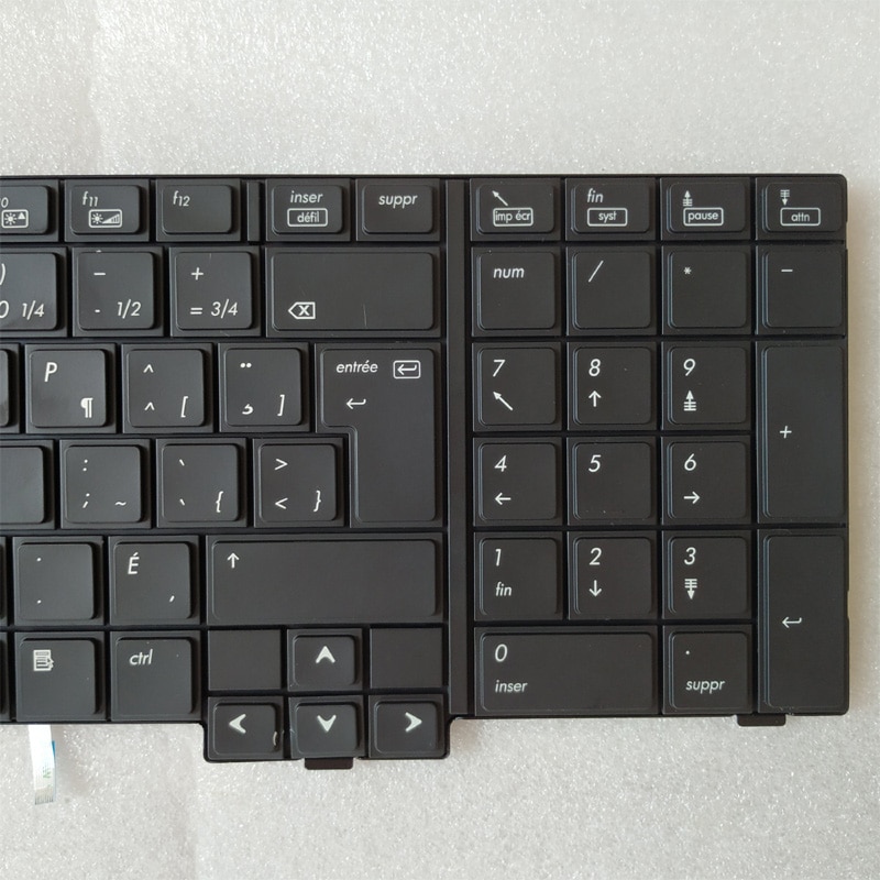 1PC Factory Laptop Keyboard Replacement For HP EliteBook 8740 8740W 8740P