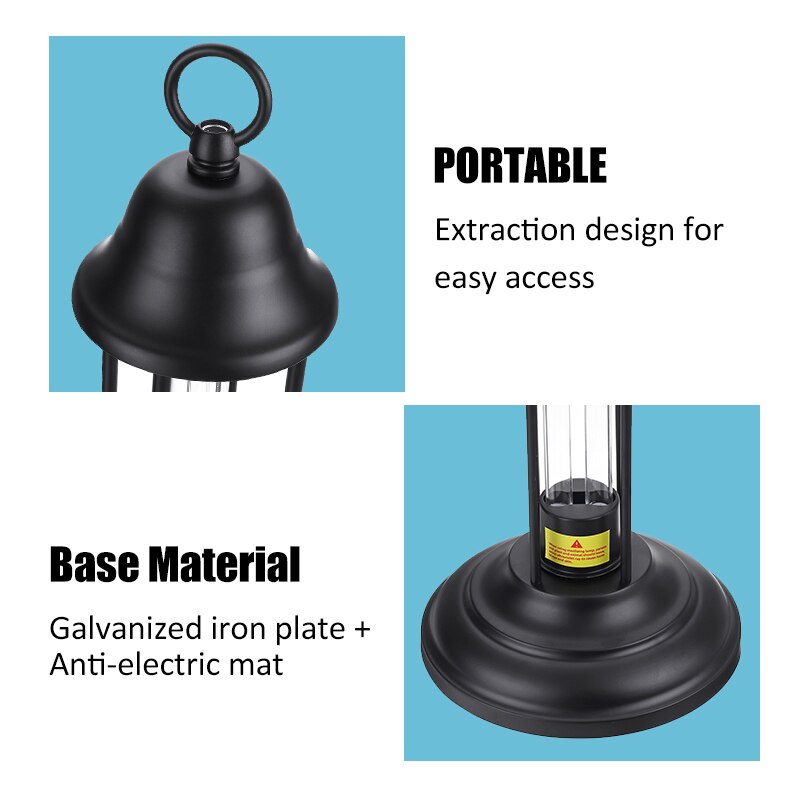 UV Germicidal Lamp With Remote Control Timer Home Shoes Box UVC Lamp Indoor UVC Wand Kitchen UV Light 38W 220V Ultraviolet Lamps