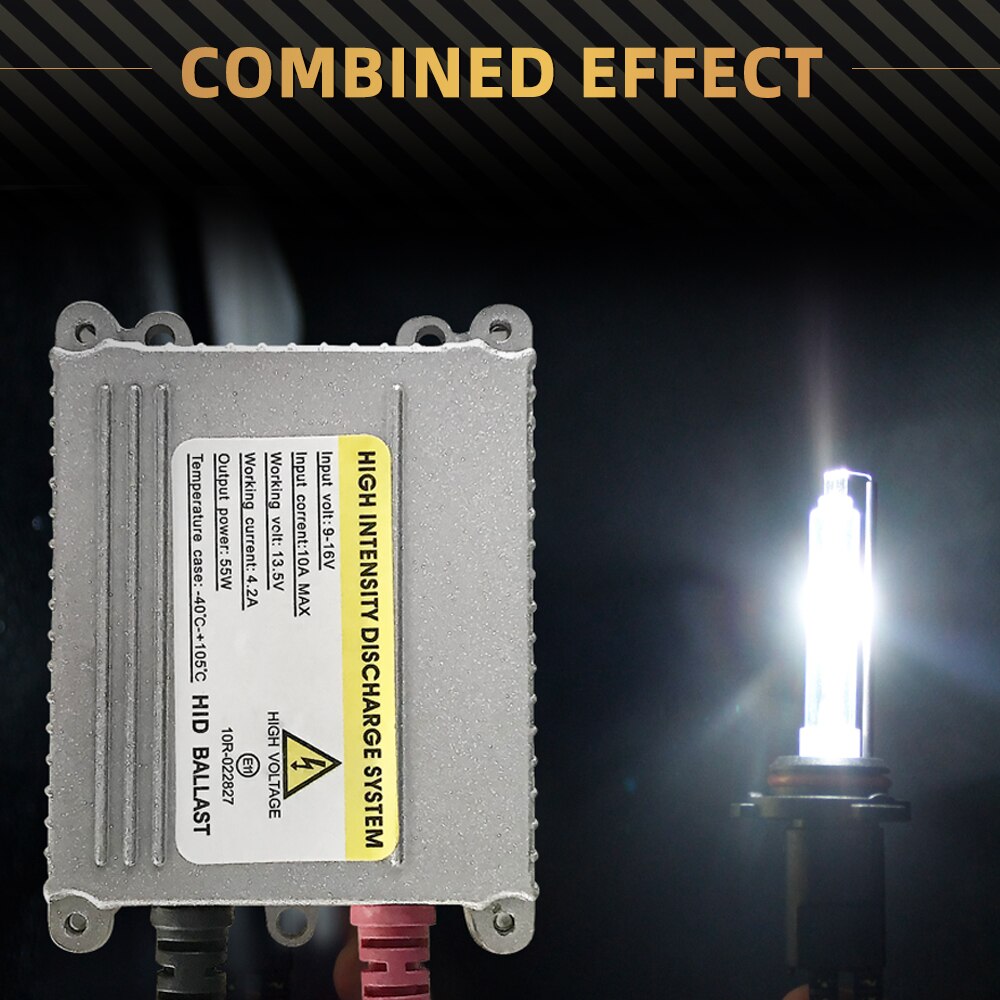 DC 12V 55W Digital Slim Hid Ballast Ignition Electronic Blocks Ballast for H1 H3 H4 H7 H11 Hid Xenon Ballast H7 Xenon Unit Block