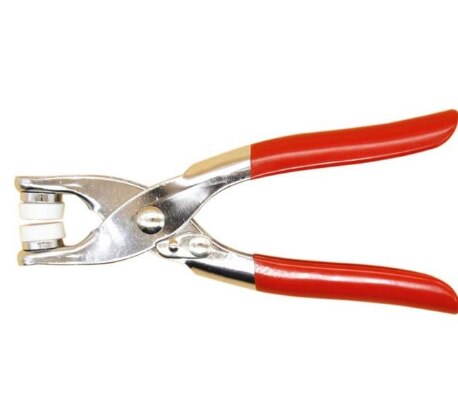 20 Sets Van Milieuvriendelijke Parel 10 Mm Hollow 8 Kleur Metalen Messing Gesp Gesp Knop Kinderen: plier / 1pcs