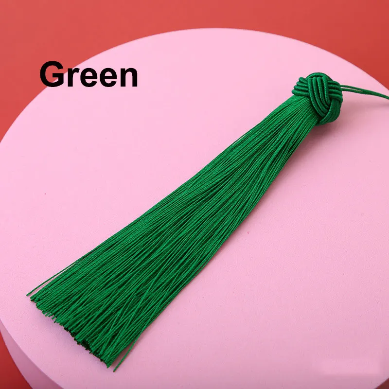 1/2 Stuks 14Cm Kwastjes Ananas Cap Kwast Handgemaakte Zijdeachtige Kwastjes Voor Sieraden Maken Handwerk Diy Bladwijzer Benodigdheden: S / Lavendel