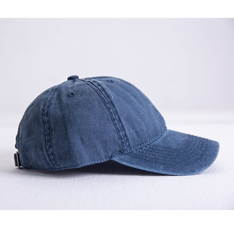 Lente Zomer katoen Gewassen Baseball Cap Mannen Vrouwen doen oude retro stijl Outdoor Zonnescherm Hoed Casual effen kleur baseball cap