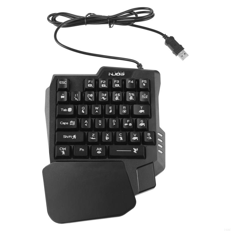 F68C USB Gaming Underboard Keyboard RGB retroiluminado teclado luminoso