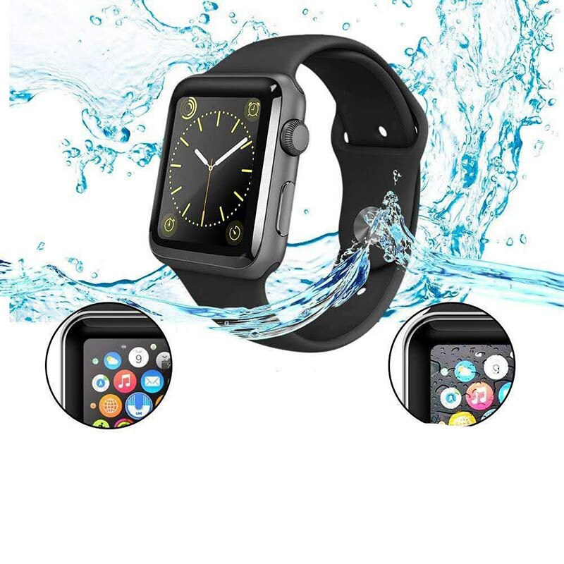 Screen Protector Glas Voor Apple Watch 5 44Mm 40Mm Iwatch Serie 4 3 2 1 42Mm 38Mm 3D Volledige Rand Film Apple Watch Accessoires 44