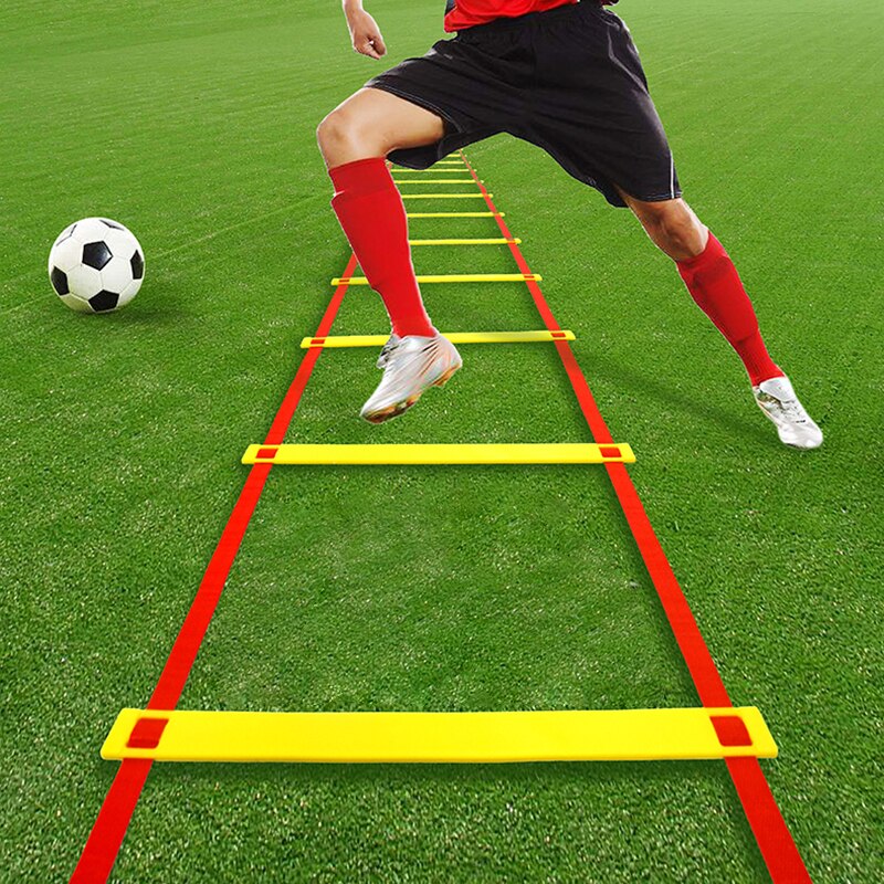 FußBall Geschwindigkeit Leiter Praktische dauerhaft Umweltfreundliche Tragen-Beständig Beweglichkeit Leitern FußBall Geschwindigkeit Leiter Treppen