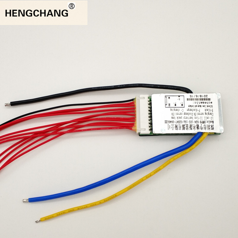 10s bms 36v e bike battery bms charging voltage 42v 15a bms pcm