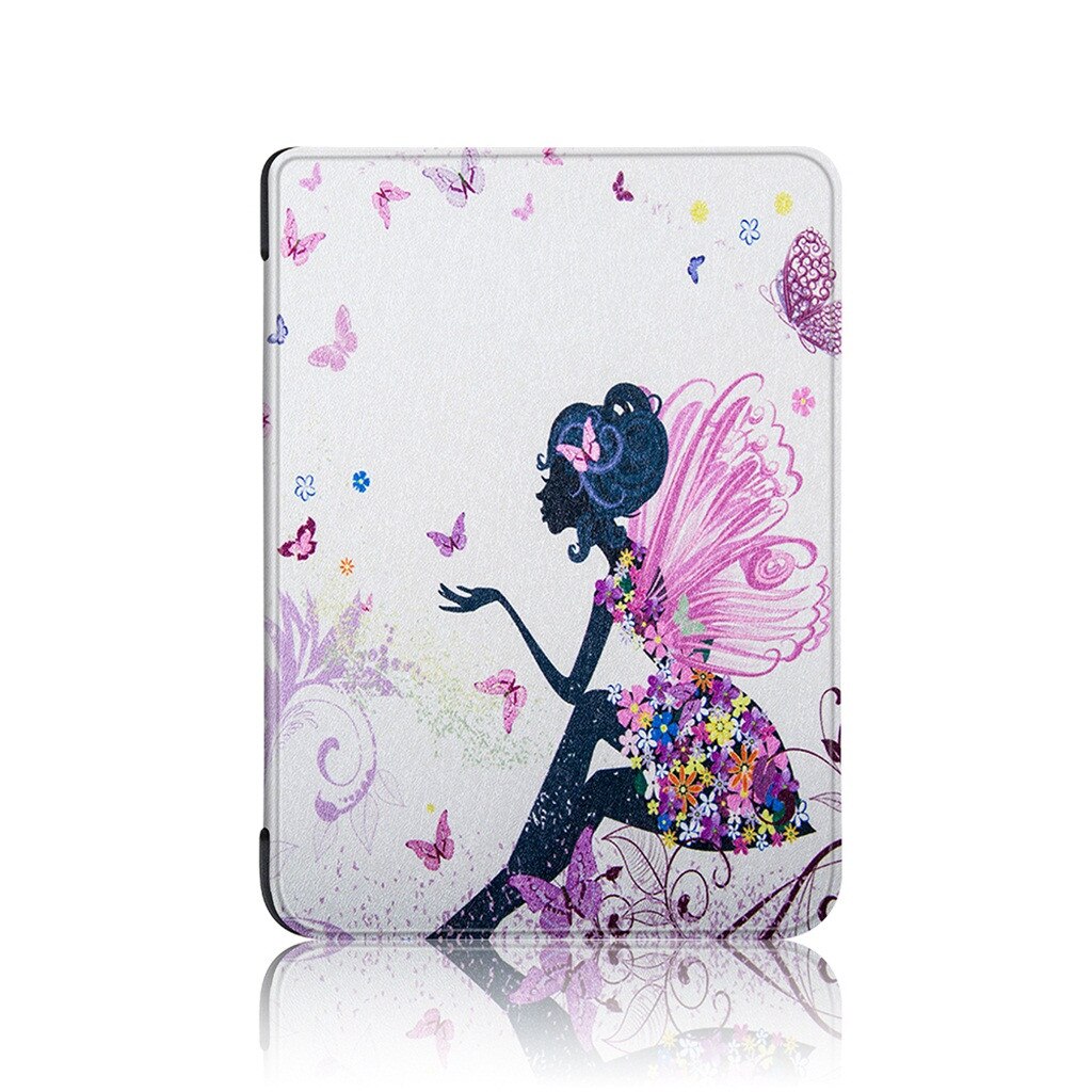 Capa de couro flip suporte capa para todos os novos kindle 10th generation 2019